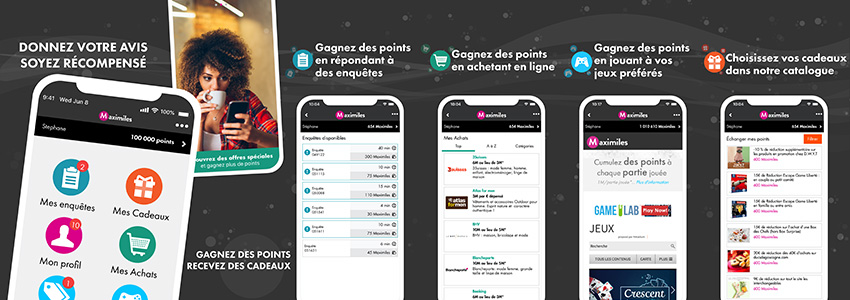 Découvrez l'application mobile